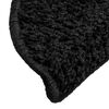 vidaXL Schodov&eacute; rohože 10 ks 56 x 17 x 3 cm čern&eacute;, půlkulat&eacute;