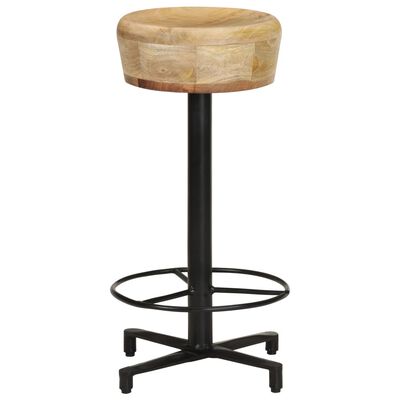 vidaXL Barové stoličky 2 ks 66 cm masivní mangovníkové dřevo
