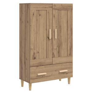 vidaXL Vysok&yacute; bufet Dub artisan 70 x 31 x 115 cm Kompozitn&iacute; dřevo