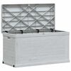 vidaXL Zahradn&iacute; &uacute;ložn&yacute; box 420 l světle &scaron;ed&yacute;