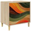 vidaXL Koupelnov&aacute; skř&iacute;ň BONN Sonoma 60 x 40 x 60 cm Kompozitn&iacute; dřevo