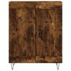 vidaXL Skř&iacute;ň highboard kouřov&yacute; dub 69,5 x 34 x 180 cm kompozitn&iacute; dřevo