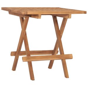 vidaXL Skl&aacute;dac&iacute; zahradn&iacute; stolek 50 x 50 x 50 cm masivn&iacute; teakov&eacute; dřevo