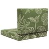 vidaXL Venkovn&iacute; pol&scaron;t&aacute;ř na pohovku 2 pcs Listov&yacute; design Polyester