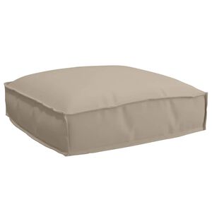 vidaXL Polstr na paletové sedadlo Taupe 50 x 50 x 12 cm