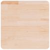 vidaXL Čtvercov&aacute; stoln&iacute; deska 50x50x1,5 cm masivn&iacute; dub bez &uacute;prav