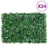 vidaXL Uměl&yacute; plot z listnat&eacute;ho keře 24 ks zelen&yacute; 40 x 60 cm