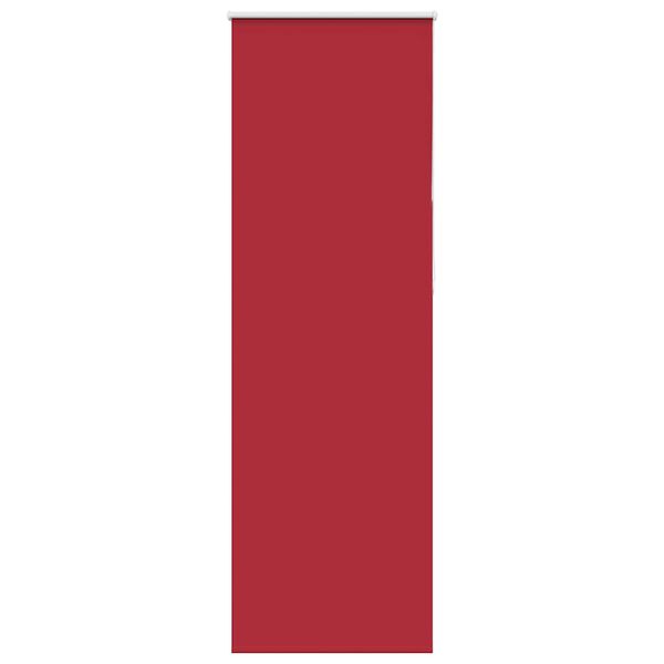vidaXL Roleta zatemňovac&iacute; červen&aacute; &scaron;&iacute;řka l&aacute;tky 80,7 cm polyester