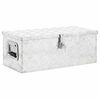vidaXL &Uacute;ložn&yacute; box stř&iacute;brn&yacute; 70 x 31 x 27 cm hlin&iacute;k