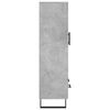 vidaXL Skříň highboard betonově šedá 69,5x31x115 cm kompozitní dřevo