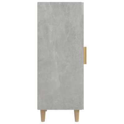 vidaXL Příborník betonově šedý 34,5 x 34 x 90 cm kompozitní dřevo