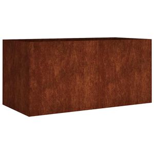 vidaXL Truhl&iacute;k 80 x 40 x 40 cm cortenov&aacute; ocel