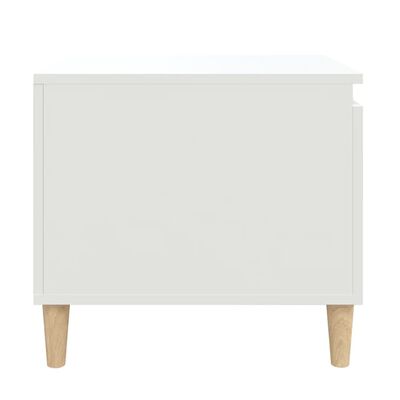 vidaXL Konferenční stolek bílý 100 x 50 x 45 cm kompozitní dřevo