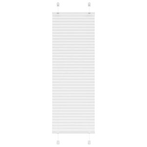 vidaXL Plisovan&aacute; roleta b&iacute;l&aacute; 40x100 cm &Scaron;&iacute;řka l&aacute;tky 39,4 cm Polyester