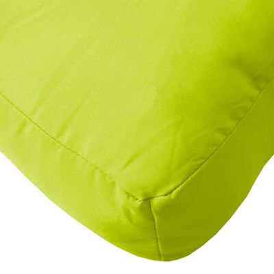 vidaXL Poduška na palety jasně zelená 120 x 40 x 12 cm textil