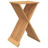 vidaXL Skl&aacute;dac&iacute; stolička 40 x 32,5 x 70 cm masivn&iacute; teakov&eacute; dřevo