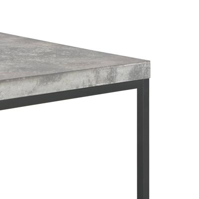 vidaXL Konferenční stolek 75 x 75 x 38 cm betonový vzhled