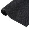 vidaXL Rohožka pruhovaná antracitová 40 x 60 cm