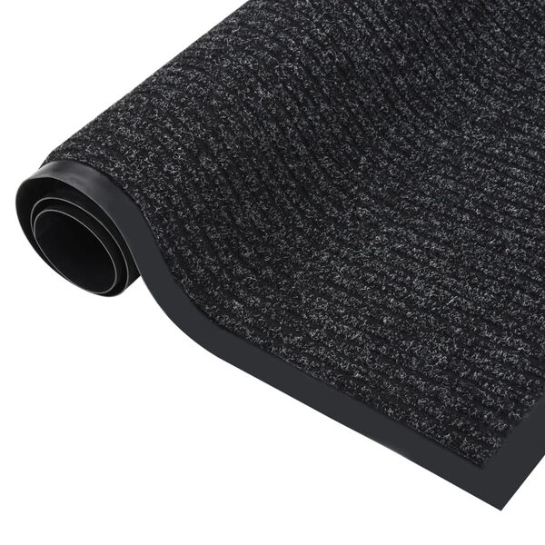 vidaXL Rohožka pruhovaná antracitová 40 x 60 cm