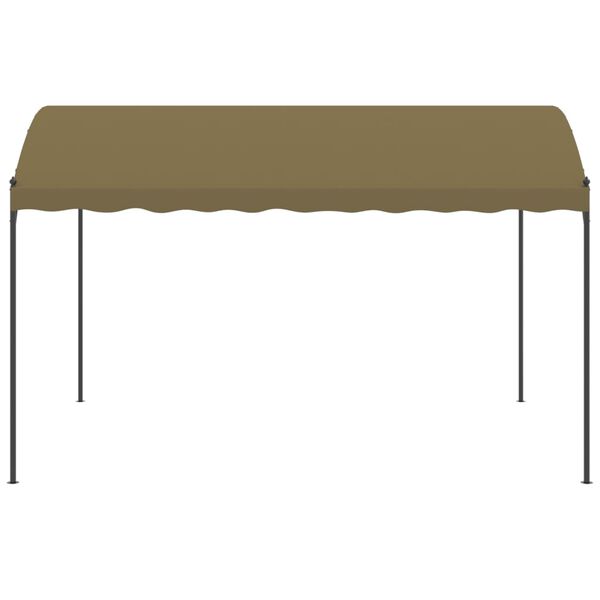 vidaXL Altán 4 x 3 x 2,6 m taupe 180 g/m²