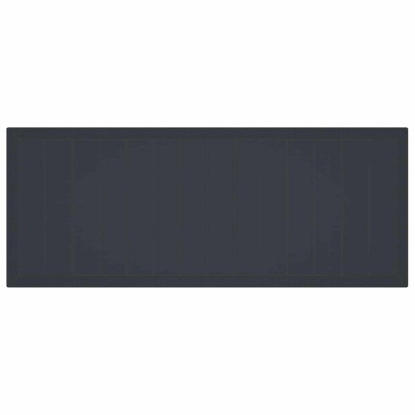 vidaXL Zahradn&iacute; j&iacute;deln&iacute; souprava 9 pcs Antracit Ratan Polt