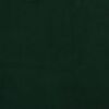vidaXL Křeslo s podnožkou tmavě zelen&eacute; 60 cm samet