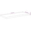 vidaXL Koupelnov&aacute; deska 140x60x3,8 cm obd&eacute;ln&iacute;k masivn&iacute; ak&aacute;ciov&eacute; dřevo