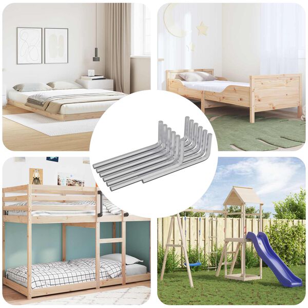 vidaXL &Scaron;estihrann&yacute; kl&iacute;č 2118 pcs Stř&iacute;brn&aacute; 32 x 86 mm Ocel