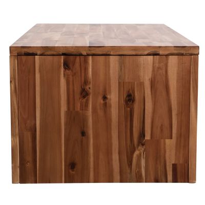 vidaXL Konferenční stolek masivní akáciové dřevo 90 x 50 x 37,5 cm