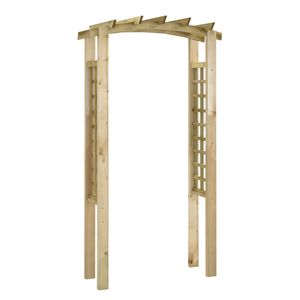 vidaXL Trel&aacute;žov&yacute; oblouk 110x60x210 cm impregnovan&aacute; masivn&iacute; borovice