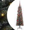 vidaXL Uměl&yacute; v&aacute;nočn&iacute; stromeček Zelen&aacute; 150 cm PVC, plast a ocel