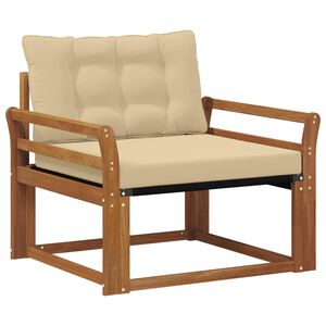 vidaXL Venkovn&iacute; pohovkov&aacute; souprava Masivn&iacute; ak&aacute;ciov&eacute; dřevo a Textilene