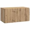 vidaXL N&aacute;stěnn&aacute; TV skř&iacute;ň 59,5 x 31 x 30 cm Dub artisan