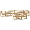 vidaXL Venkovn&iacute; pohovkov&aacute; souprava 8 pcs B&iacute;l&aacute; 404 x 166,5 x 73 cm