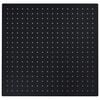 vidaXL Dešťová sprchová hlavice nerezová ocel 50x50 cm čtvercová černá