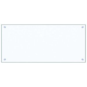 vidaXL Kuchyňsk&yacute; panel průhledn&yacute; 90 x 40 cm tvrzen&eacute; sklo