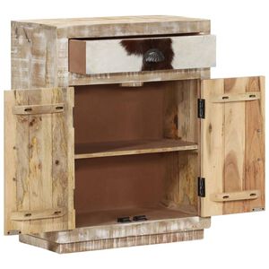 vidaXL Př&iacute;born&iacute;k 60 x 30 x 75 cm masivn&iacute; mangovn&iacute;kov&eacute; dřevo