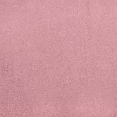 vidaXL Lavice růžová 108 x 79 x 79 cm samet