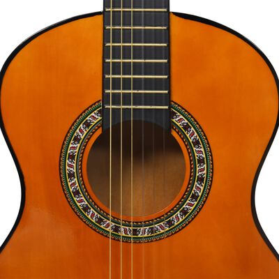 vidaXL 8dílný set klasická kytara pro děti a začátečníky 1/2 34''