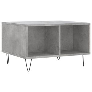 vidaXL Konferenčn&iacute; stolek betonově &scaron;ed&yacute; 60x50x36,5 cm kompozitn&iacute; dřevo