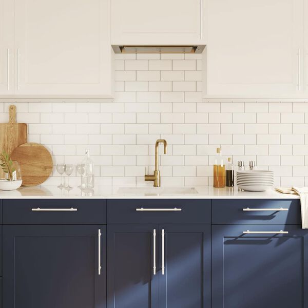 vidaXL N&aacute;bytkov&eacute; &uacute;chytky 5 ks stř&iacute;brn&eacute; 192 mm nerezov&aacute; ocel