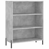 vidaXL Policov&aacute; skř&iacute;ňka betonově &scaron;ed&aacute; 69,5x32,5x90 cm kompozitn&iacute; dřevo
