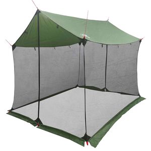 vidaXL Stanov&yacute; pl&aacute;tno s s&iacute;ťov&yacute;mi stěnami Zelen&aacute; 270 x 210 x 210 cm