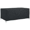 vidaXL Pokryv na n&aacute;bytek Jednobarevn&yacute; Čern&aacute; 240 x 110 x 70 cm 210D