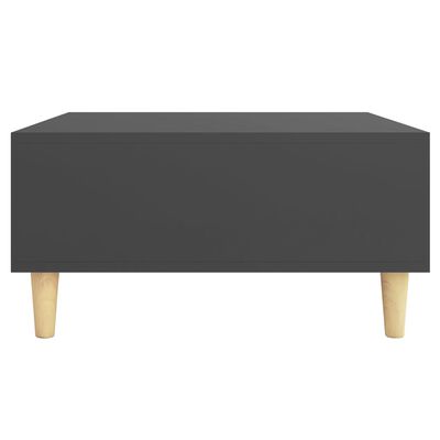 vidaXL Konferenční stolek šedý 60 x 60 x 30 cm dřevotříska