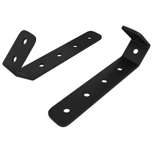 vidaXL H&aacute;čky 2 ks Čern&aacute; M5 x 110 mm Železo