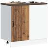 vidaXL Spodní kuchyňská skříňka "Lucca" starého dřeva kompozitní dřevo