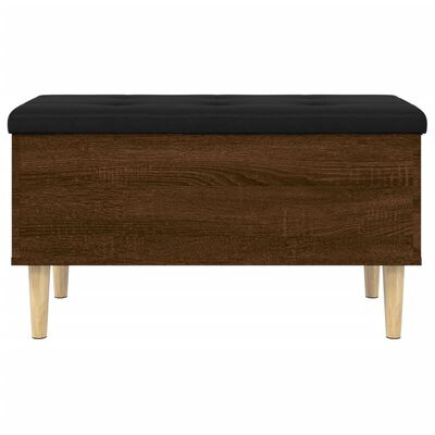 vidaXL Úložná lavice hnědý dub 82 x 42 x 46 cm kompozitní dřevo