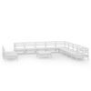 vidaXL 12d&iacute;ln&aacute; zahradn&iacute; sedac&iacute; souprava masivn&iacute; borovice b&iacute;l&aacute;