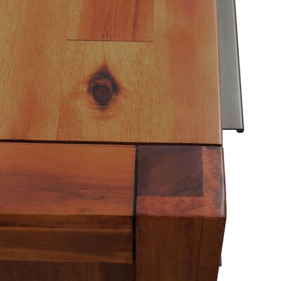vidaXL Komoda se zásuvkami masivní akáciové dřevo 45 x 32 x 115 cm